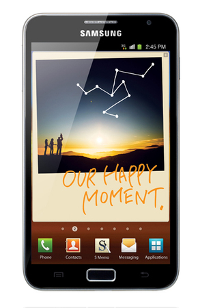 Смартфон Samsung Galaxy Note GT-N7000 Black - Вичуга